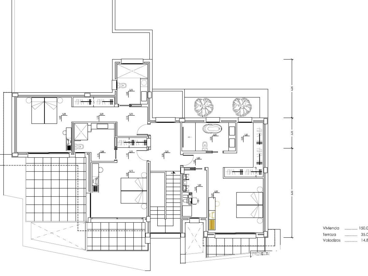 Villa 4 Chambres à vendre à Calpe La Cometa III