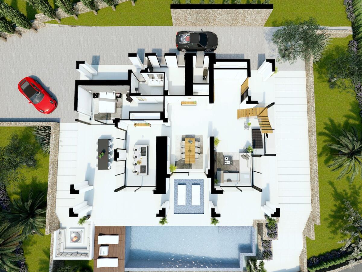 Villa 4 Chambres à vendre à Benissa