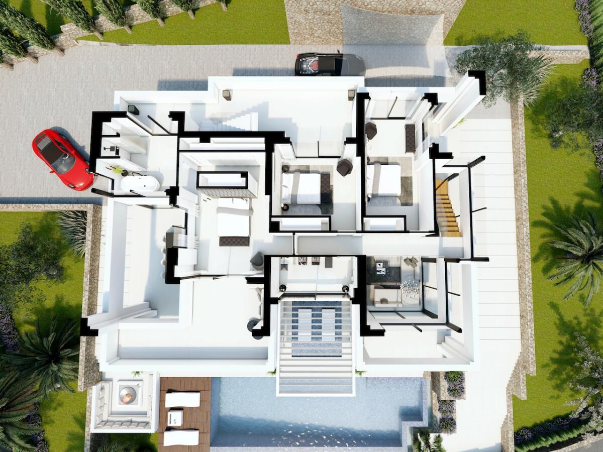 Villa 4 Chambres à vendre à Benissa