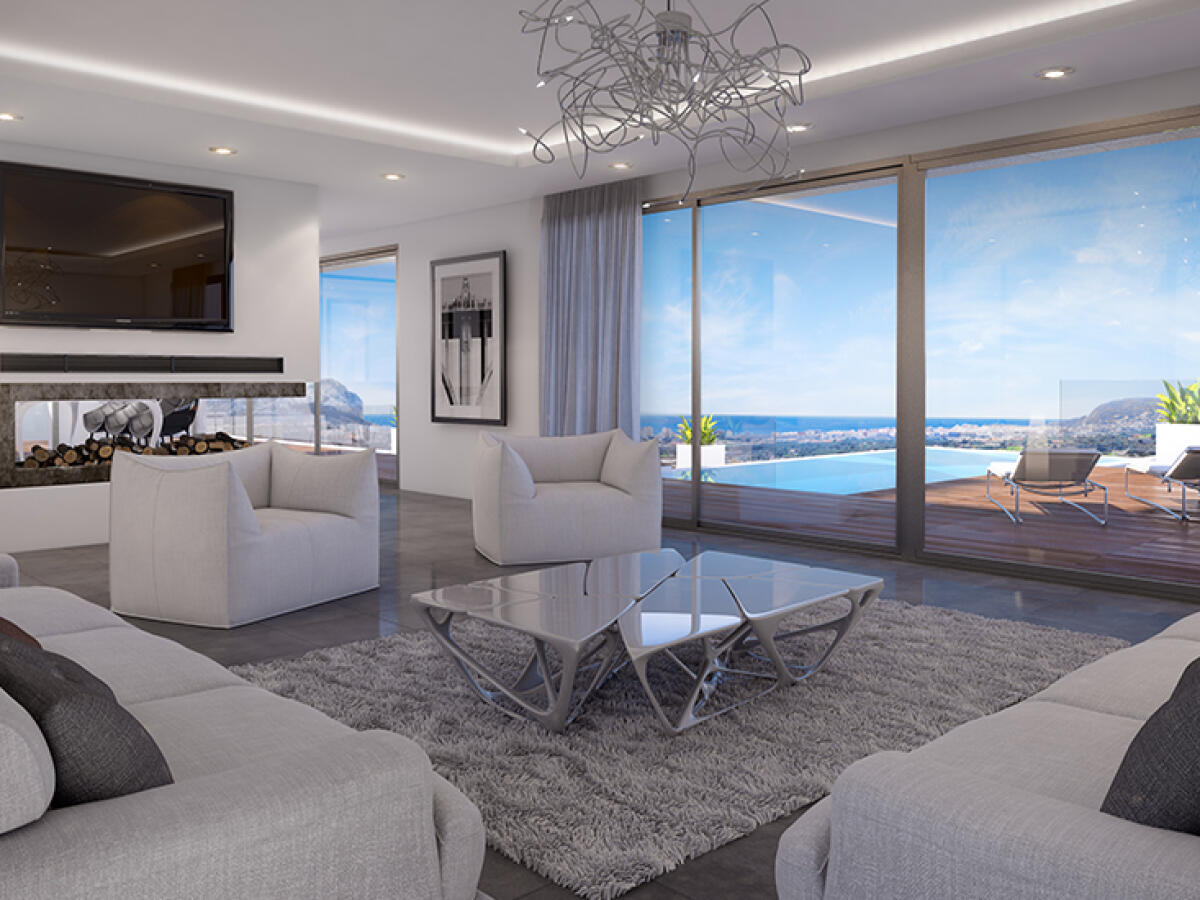 Villa 5 Chambres à vendre à Calpe Empedrola
