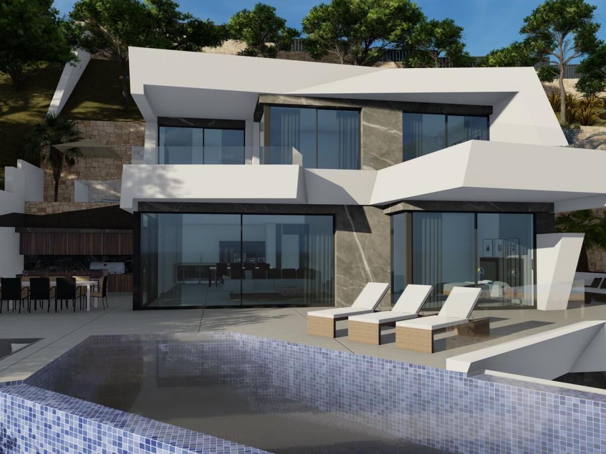 Villa 4 Chambres à vendre à Calpe