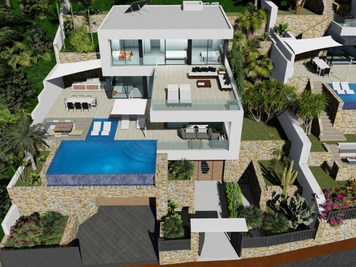 Villa 4 Chambres à vendre à Calpe