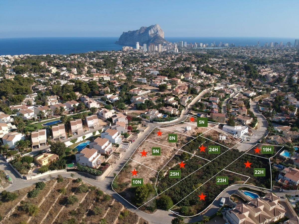 Terrain à vendre à Calpe Gran Sol